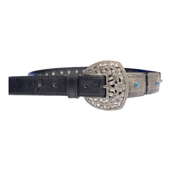 Vintage Nanni Made in Italy metal belt 30 main image 11